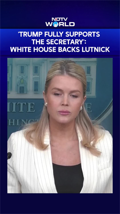 'Trump Fully Supports The Secretary': White House Backs Commerce Secretary Lutnick