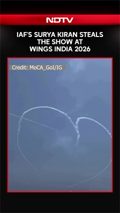 IAF'S Surya Kiran Steals The Show At Wings India 2026 In Hyderabad