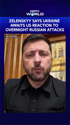 Zelensky Says Ukraine Awaits US Reaction To Overnight Russian Attacks