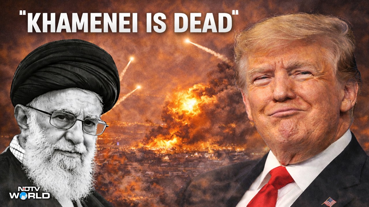 Khamenei Death News | "Khamenei, One Of The Most Evil People In History, Is Dead": Donald Trump