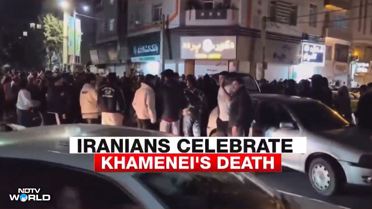 Celebrations In Tehran As News of Khamenei's Death Spreads