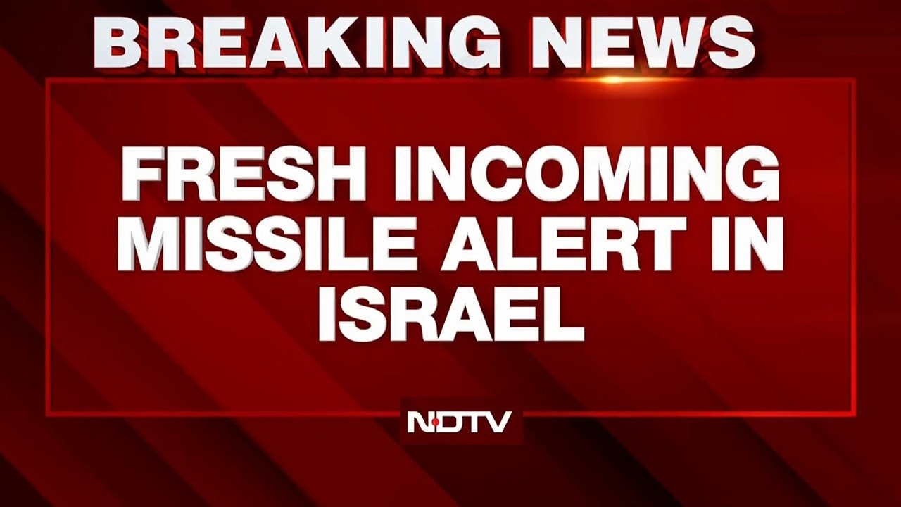 Missile Sirens Echo Across Tel Aviv After Khamenei Strike