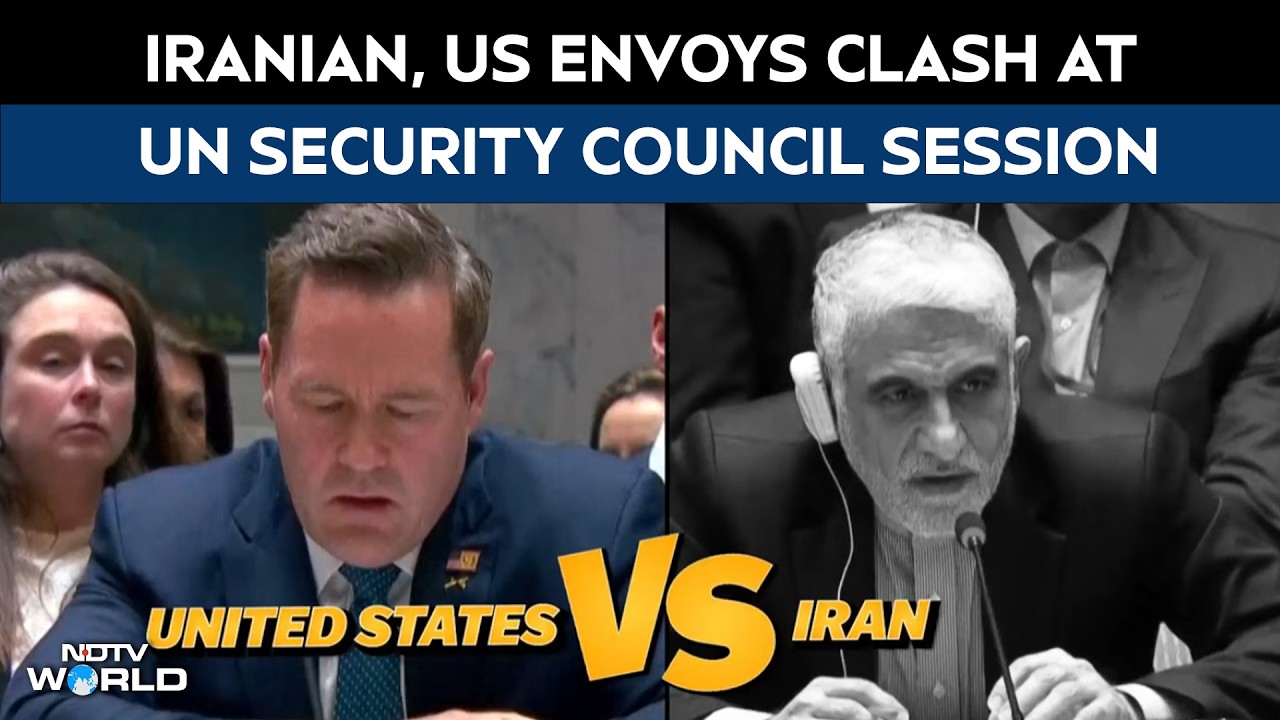 Iran-Israel At War | Iranian, US Diplomats Clash In Tense Exchange At UN Security Council