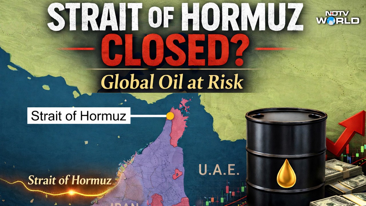 Iran Israel War | Strait of Hormuz Under Threat? How a Blockade Could Shock Global Oil Markets
