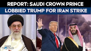 Iran Latest News | Saudi Prince Lobbied Trump To Strike Iran, Called Him Multiple Times Privately
