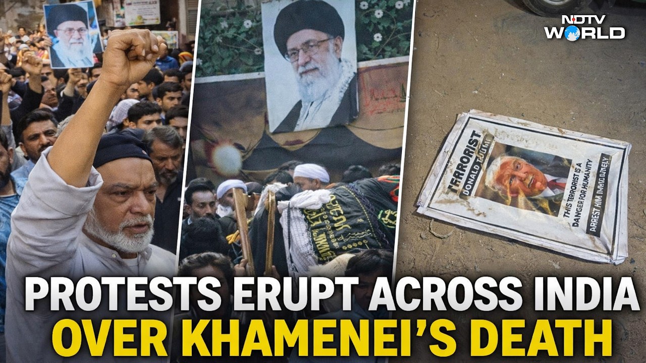 Khamenei News | From Kashmir To Karnataka: Protests Erupt Across India Over Khamenei’s Death