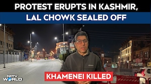 Khamenei News | Thousands Protest In Kashmir Over Killing Of Khamenei, Lal Chowk Sealed Off