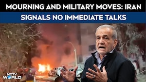US Iran War | Mourning And Military Moves: Iran Signals No Immediate Talks