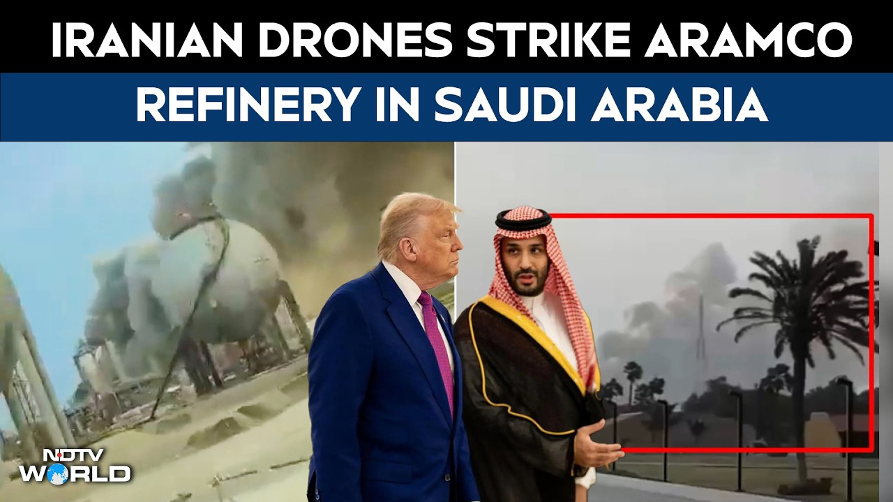 Iran Attacks Saudi Arabia | Iran's Drones Hit Aramco Oil Refinery In Saudi Arabia