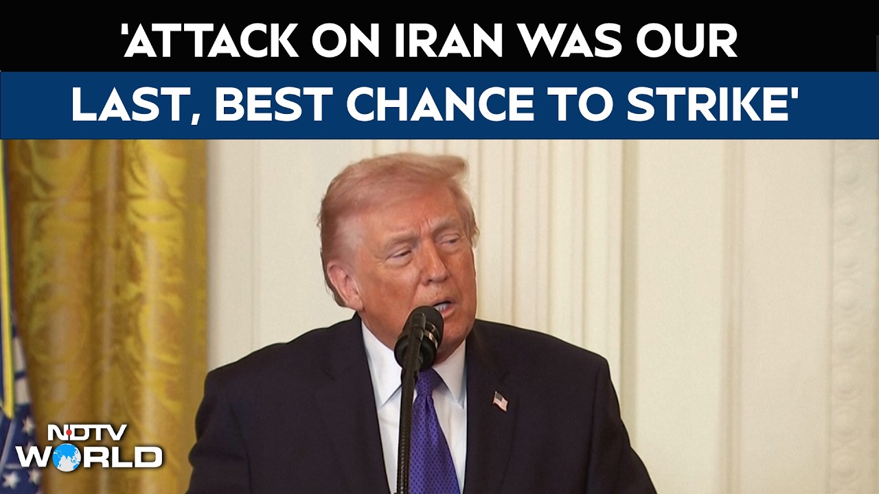 Trump On Iran: Attack On Iran 'Was Our Last, Best Chance To Strike'