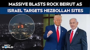 Israel Attacks Beirut | Massive Blasts Rock Beirut As Israel Targets Hezbollah Sites