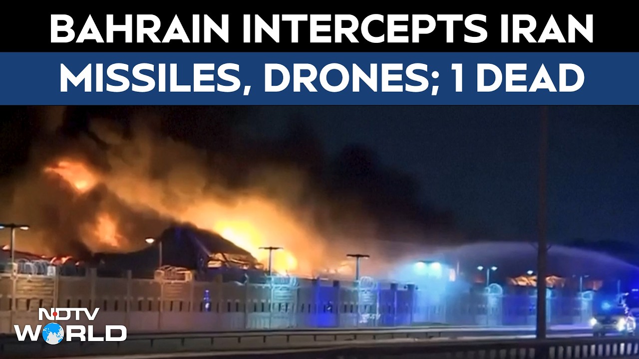 Iran Israel War | Iran Fires Missiles At Gulf, Bahrain Intercepts; US-Israel Intensify Strikes