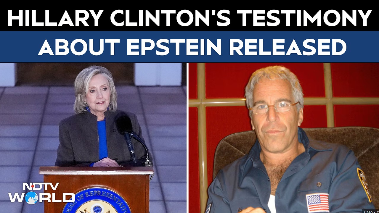 Hillary Clinton On Epstein | Hillary Clinton Testimony On Epstein Out; ‘Pizzagate’ Claim Dismissed