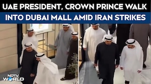 UAE President, Crown Prince Walk Into Dubai Mall Amid Iran Strikes