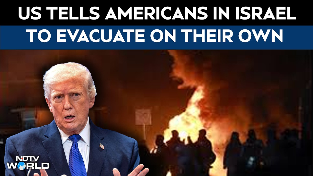 "Can't Guarantee Safety": US Unable To Evacuate Citizens From Israel