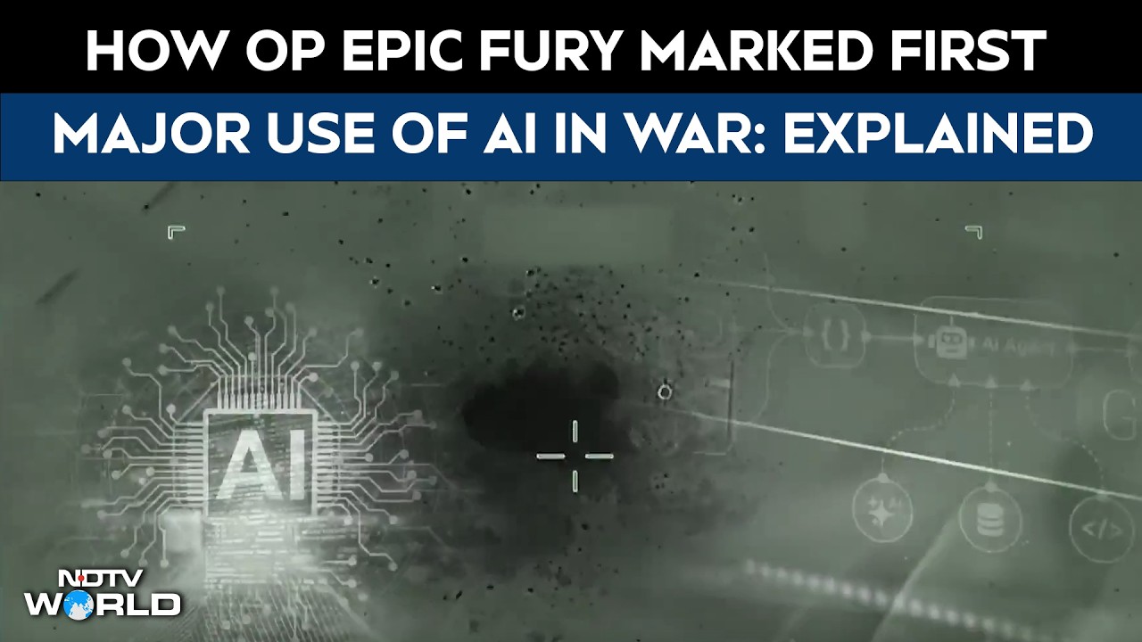 How Operation Epic Fury Marked First Large-Scale Use Of Artificial Intelligence In War: Explained
