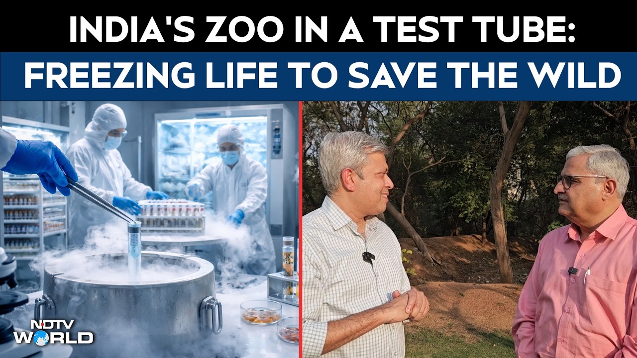 India&rsquo;s Zoo in a Test Tube: Freezing Life to Save the Wild