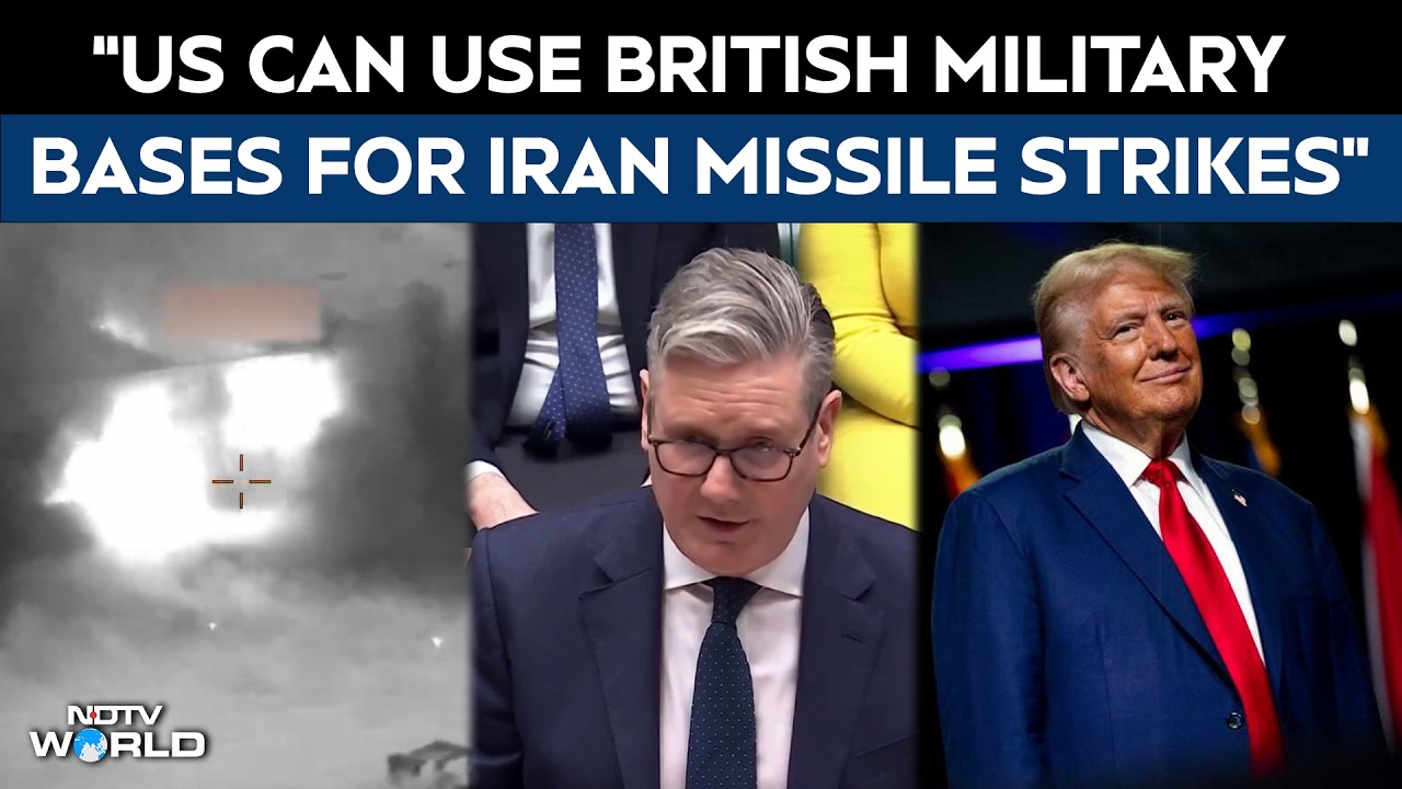 US Can Use British Military Bases For Iran Missile Strikes: UK PM Starmer