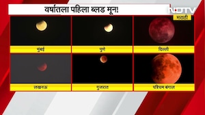 Chandragrahan 2026 | वर्षातला पहिला ब्लड मून! पाहा देशातील काही भागातील चंद्रग्रहणाची दृष्ये