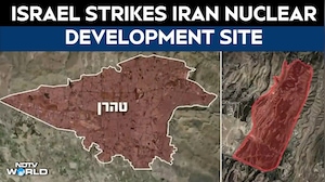 Iran News | Israel Strikes Iranian Nuclear Development Site Amid Escalating Tensions