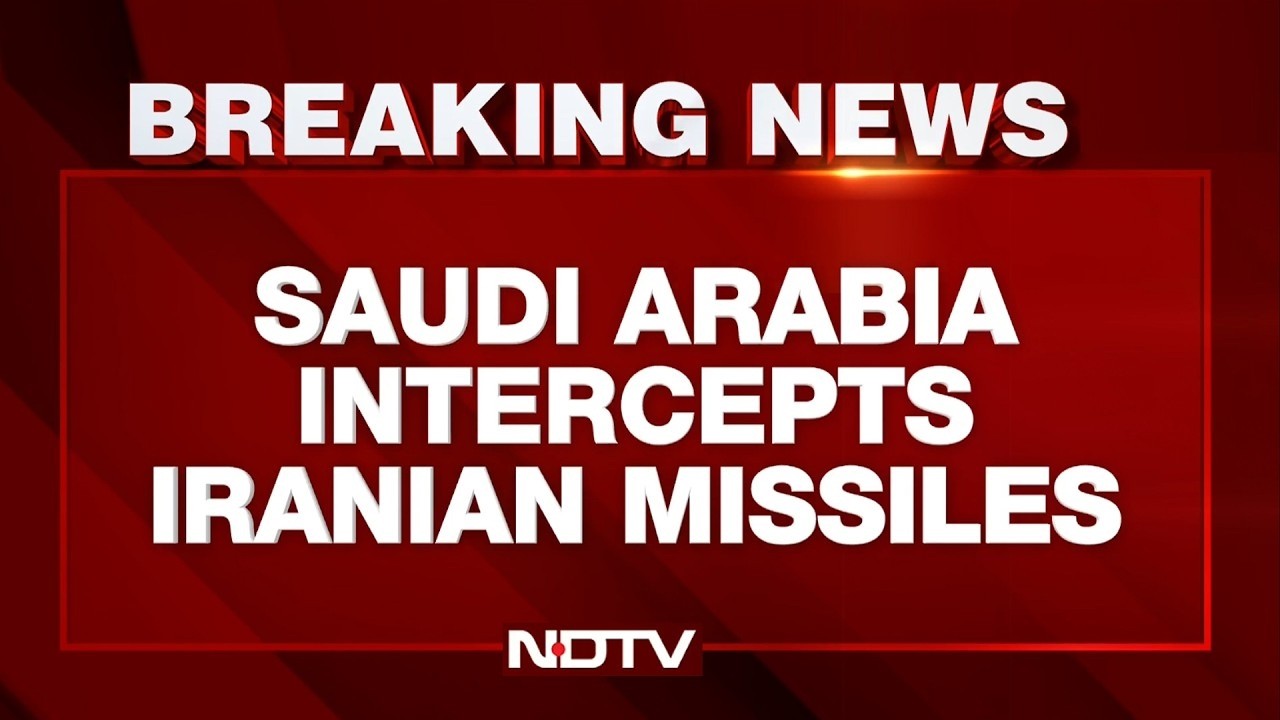Irani Attacks Saudi Arabia | Iran Targets Saudi Arabia; Two Cruise Missiles Destroyed