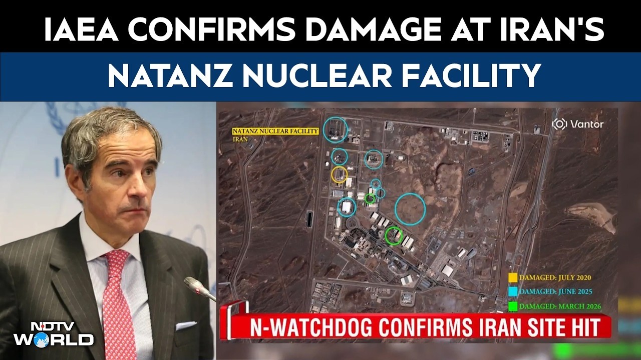 Iran Nuclear Site | Iran's Natanz Uranium Enrichment Plant Hit Amid Escalation: IAEA