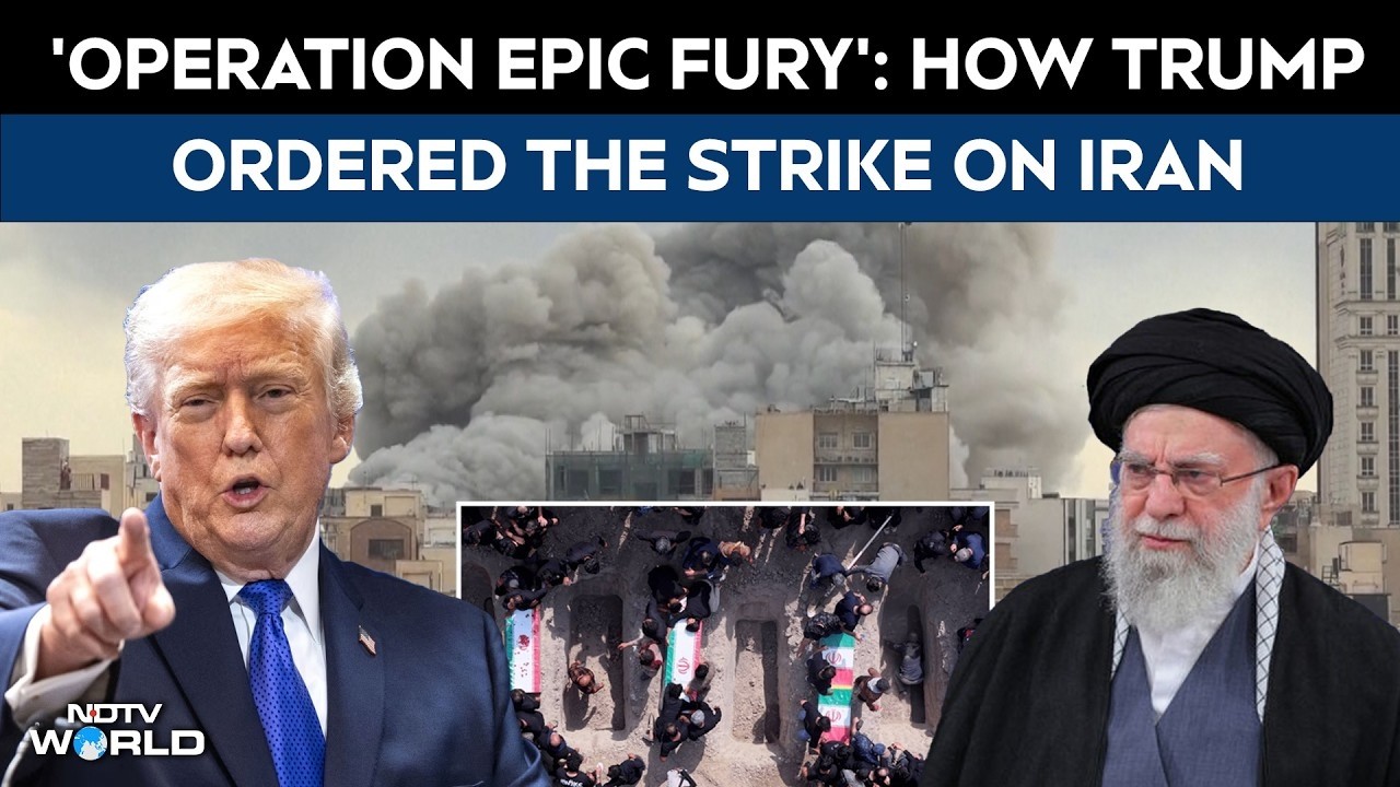 Operation Epic Fury | Operation Epic Fury: How Trump Ordered the Strike on Iran | US Attacks Iran