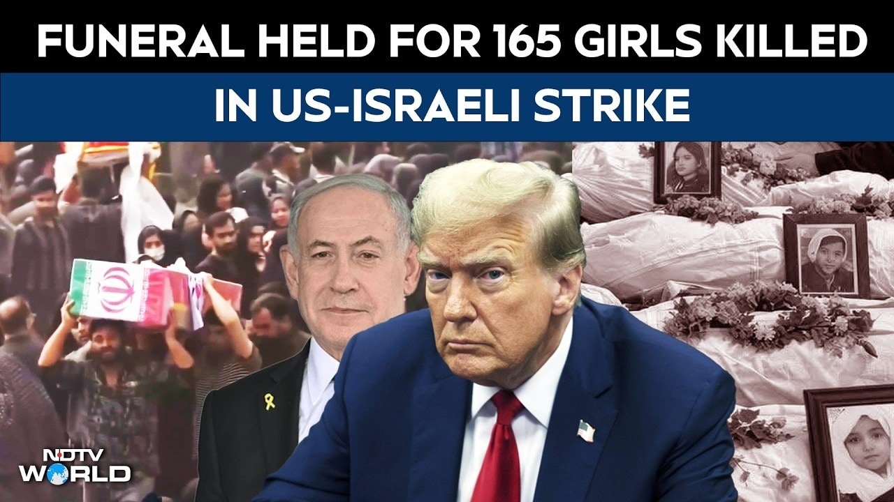 Funeral Held for 165 Girls Killed In US-Israeli Strike
