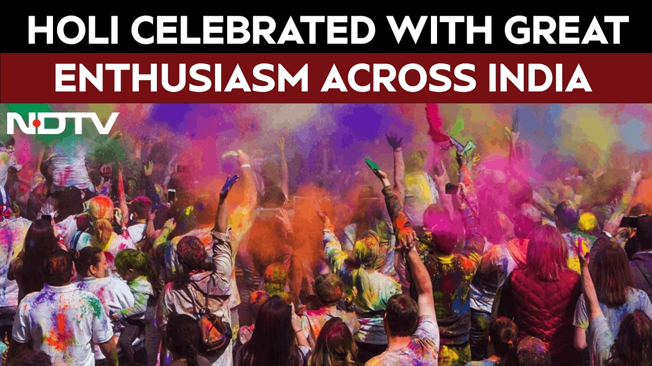 Holi Celebrated With Great Enthusiasm & Energy Across India