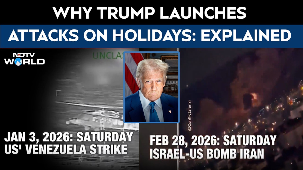 From Iran To Venezuela: Why Trump Launches Major Attacks On Holidays: Explained