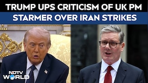 Trump Slams Starmer | 'Not Churchill': Trump Ups Criticism Of UK PM Starmer Over Iran Strikes