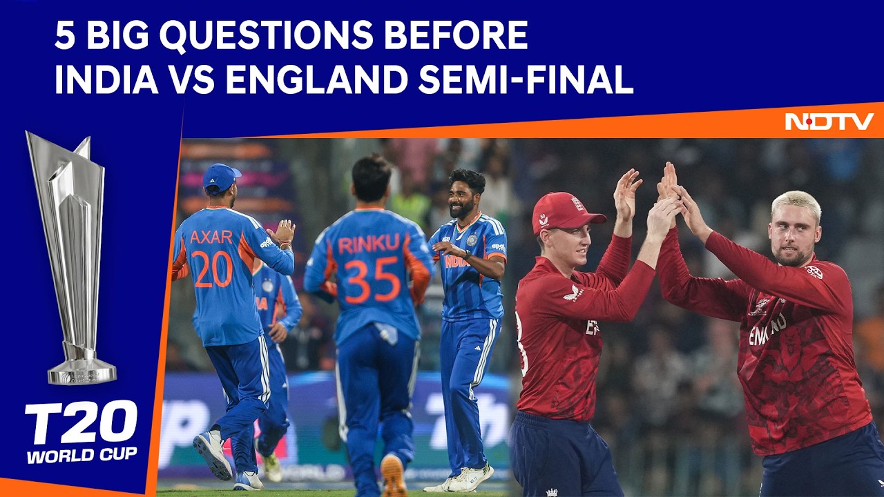 India To Face England Today In T20 World Cup Semi Final.