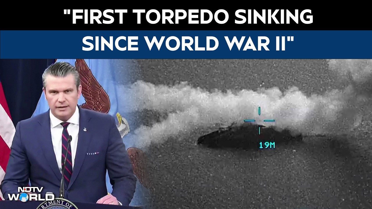 Iran Ship Attack | "First Torpedo Sinking Since World War II": US Sinks Iranian Vessel