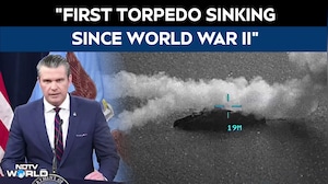 Iran Ship Attack | "First Torpedo Sinking Since World War II": US Sinks Iranian Vessel