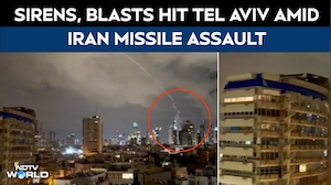 Iran Attack Israel | Sirens, Blasts Rock Tel Aviv as Iran Intensifies Missile Assault