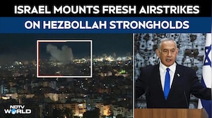 Israel Attacks Beirut | Israel Mounts Fresh Airstrikes On Hezbollah Strongholds In Beirut