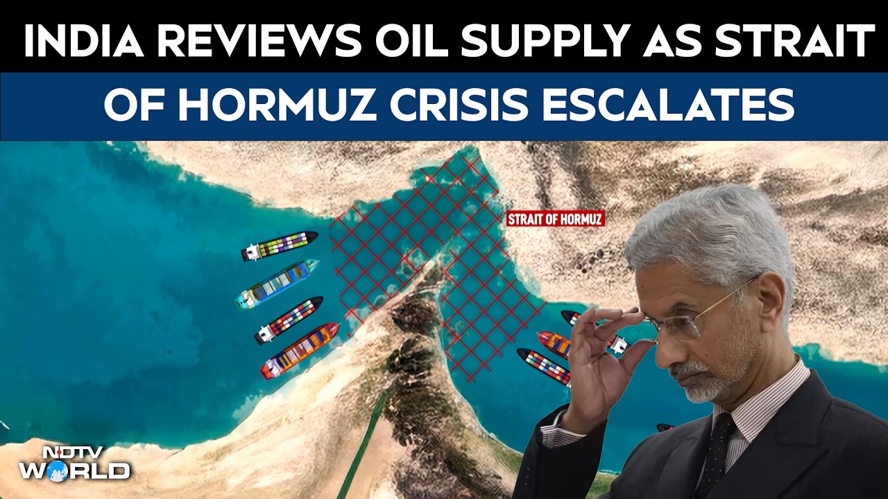 Strait Of Hormuz Updates | India Reviews Oil Supply As Strait Of Hormuz Crisis Escalates