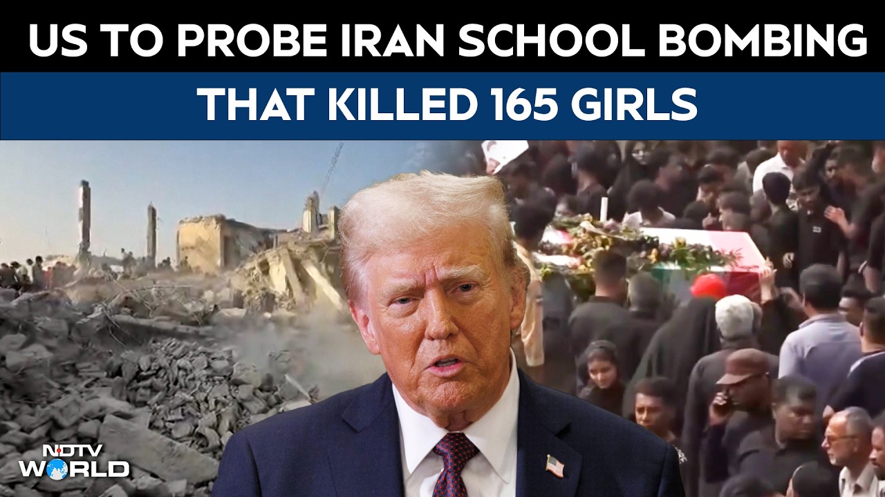 Iran School Bombing | Over 160 Girls Dead In Iran School Strike; US Denies Targeting Civilians