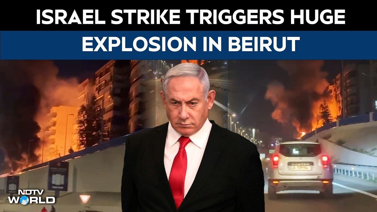 Beirut Airport Blast | Blast Near Beirut Airport Road Kills 3 Amid Israel Strikes