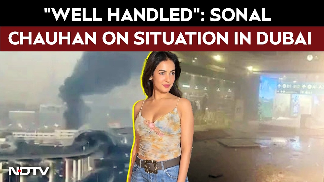 Sonal Chauhan Returns To India After Dubai Ordeal Amid Iran War