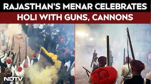 Holi With Gunfire: Rajasthan's Menar Village Marks 400-Year-Old Victory
