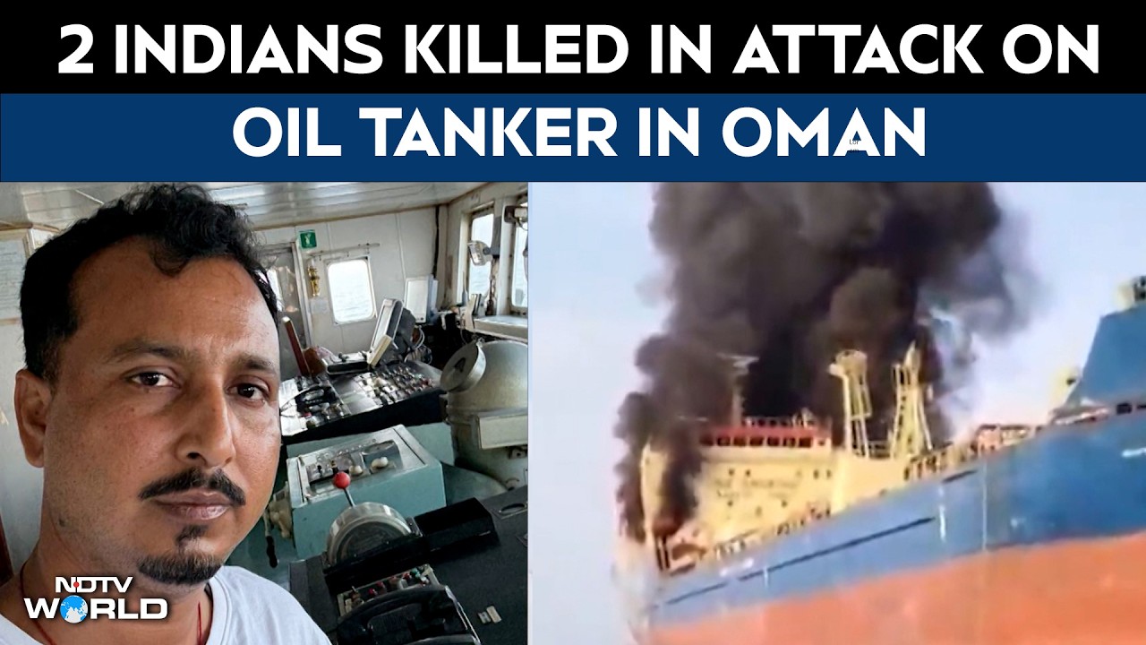 Two Indians Killed In Missile Strike On Oil Tanker In Gulf of Oman | Iran War