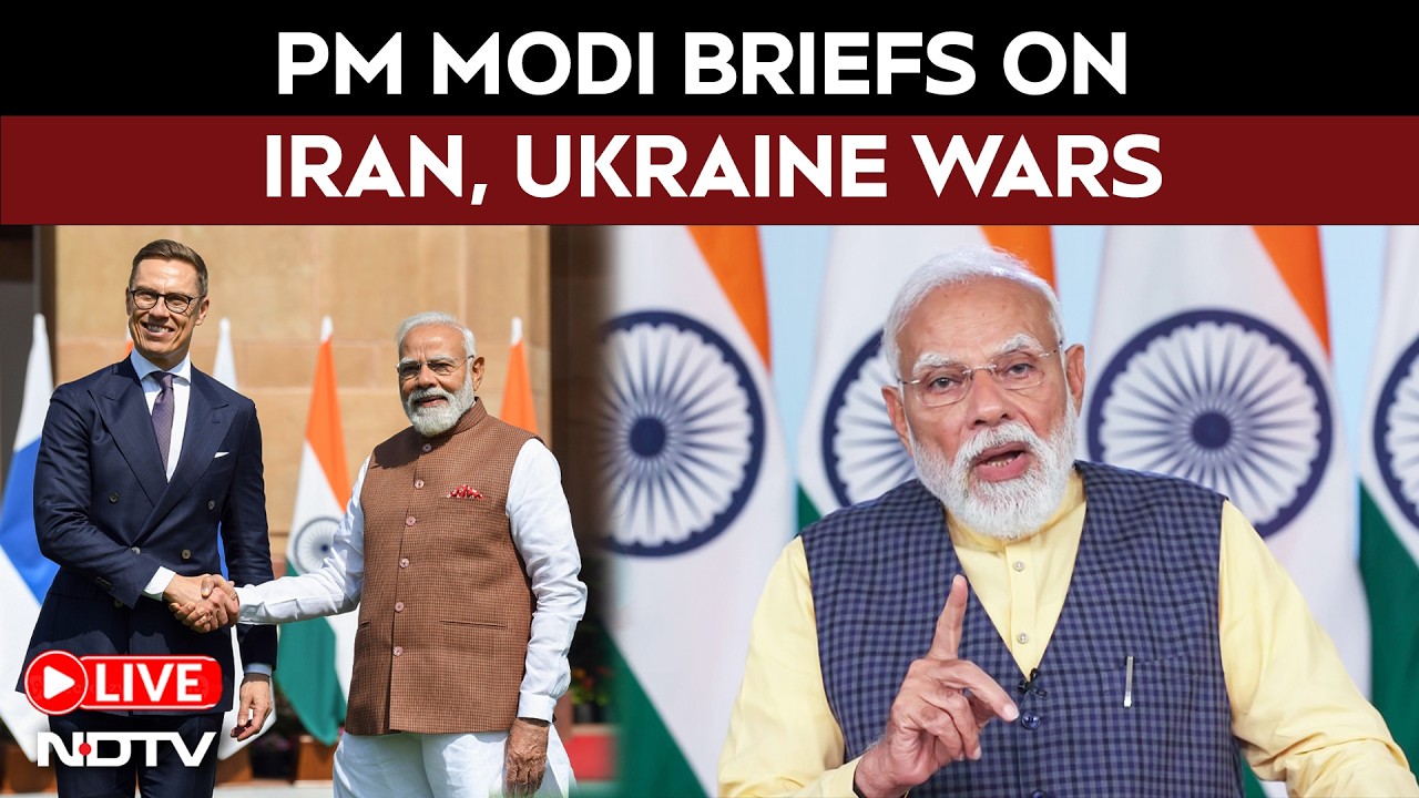 PM Modi Speech | "Only Military Conflict No Solution To Any Issue": PM Modi On Iran, Ukraine Wars