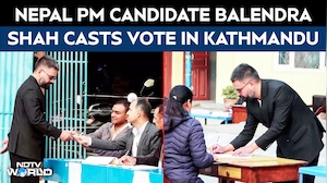 Nepal Elections 2026 | PM Candidate Balendra Shah Casts His Vote In Capital City