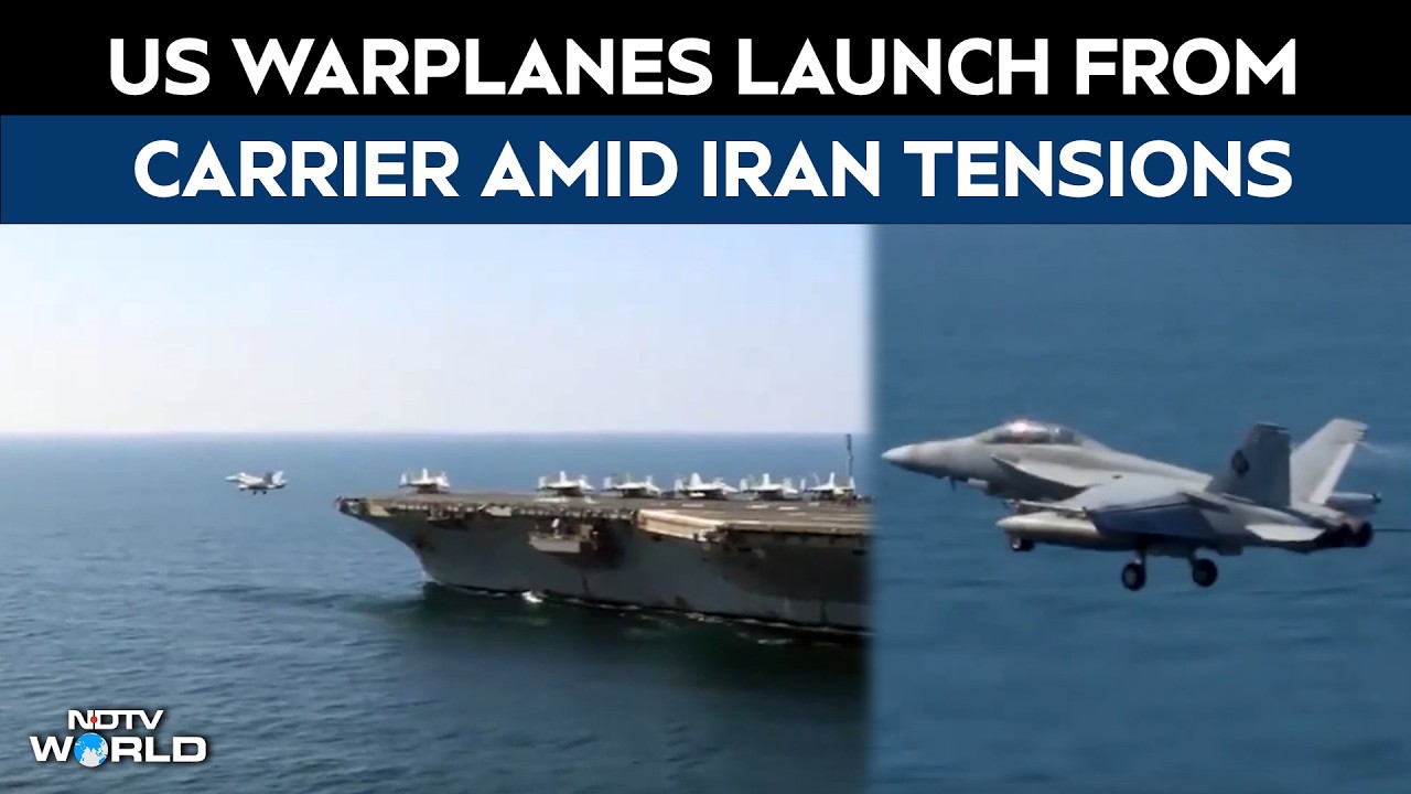 Iran War | US Warplanes Launch From Carrier Amid Iran Tensions, Claim &ldquo;Control of the Skies&rdquo;