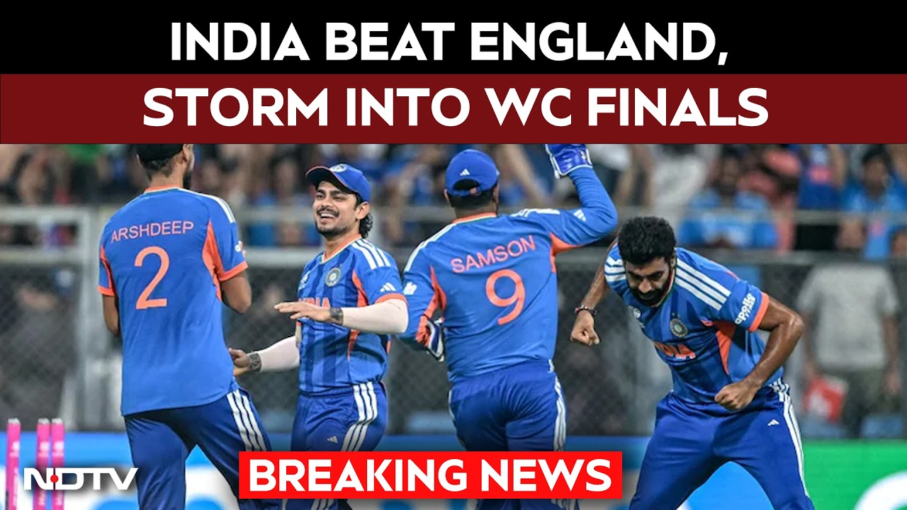 T20 World Cup: India Clinch 7-Run Victory In Nail-Biter vs England