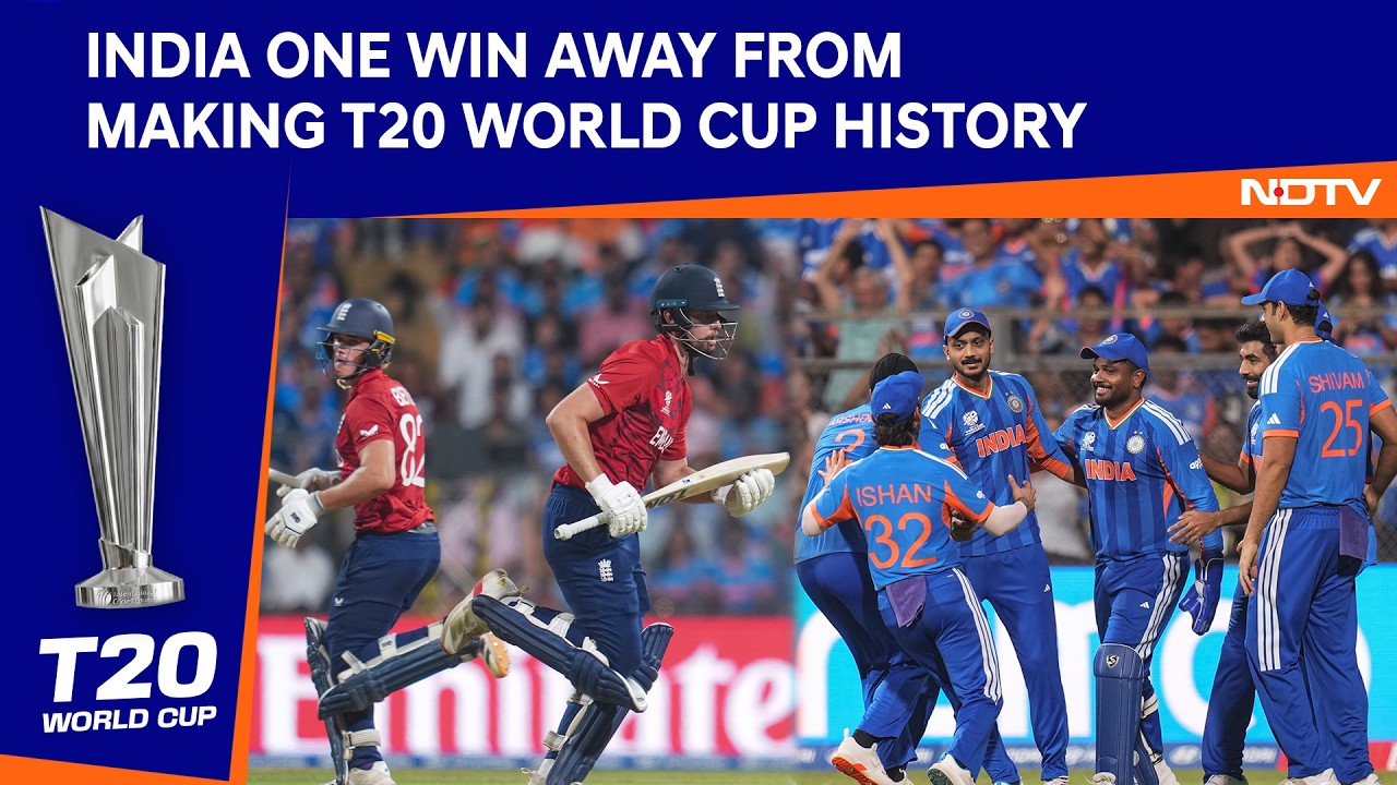 India Vs England T20 World Cup | India One Win Away From Making T20 World Cup History