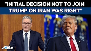 Starmer On Trump | UK PM Starmer Insists 'initial Decision' Not To Join Trump On Iran Was Right