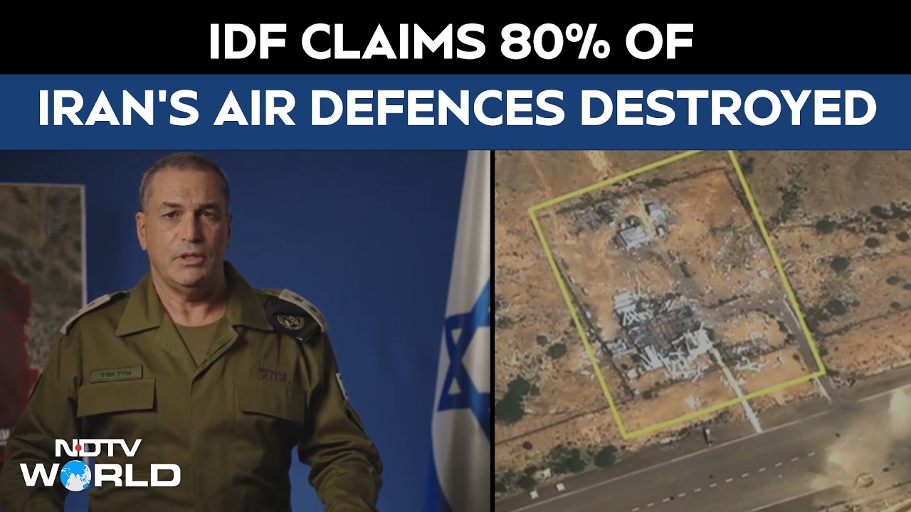 Iran Israel War | Paved The Way To Tehran: IDF Claims 80% Of Iran’s Air Defences Destroyed