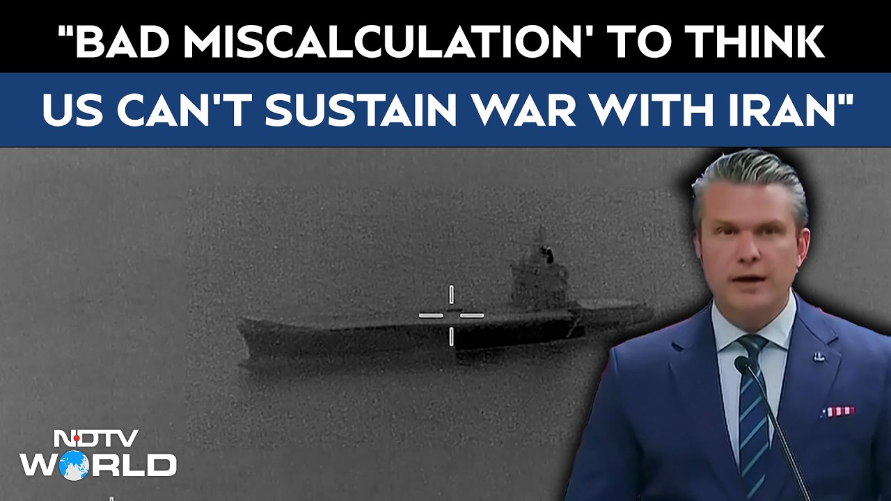 US Attacks Iran | 'Bad Miscalculation' To Think US Can't Sustain War With Iran: Pete Hegseth